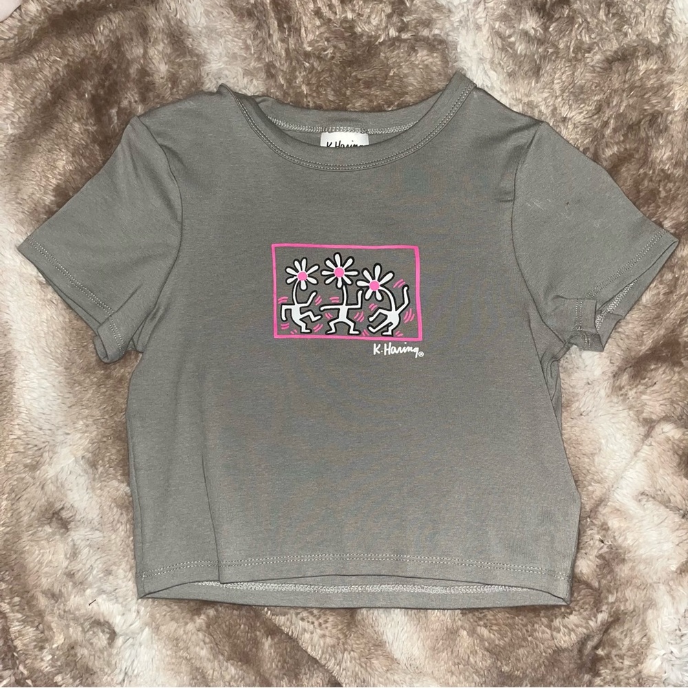 K. Harding x Cotton:On crop top